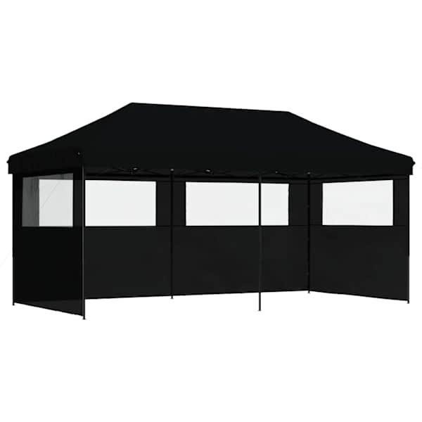 vidaXL Pidutelgid 292 x 580 x 315 cm Must Oxfordi kangas