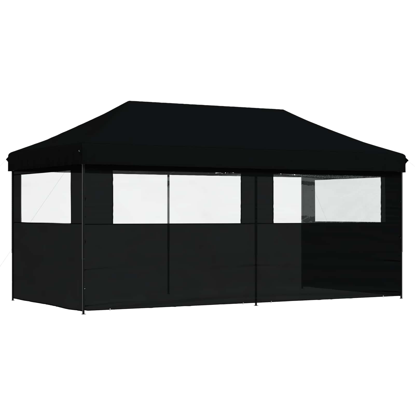 Partytent Zwart 292 x 580 x 315 cm Oxford Stof image 6