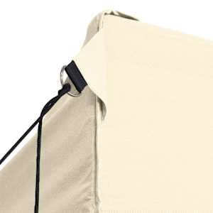 Party Stan 291 x 580 x 315 cm Krémová Oxford látka - obrázek 6
