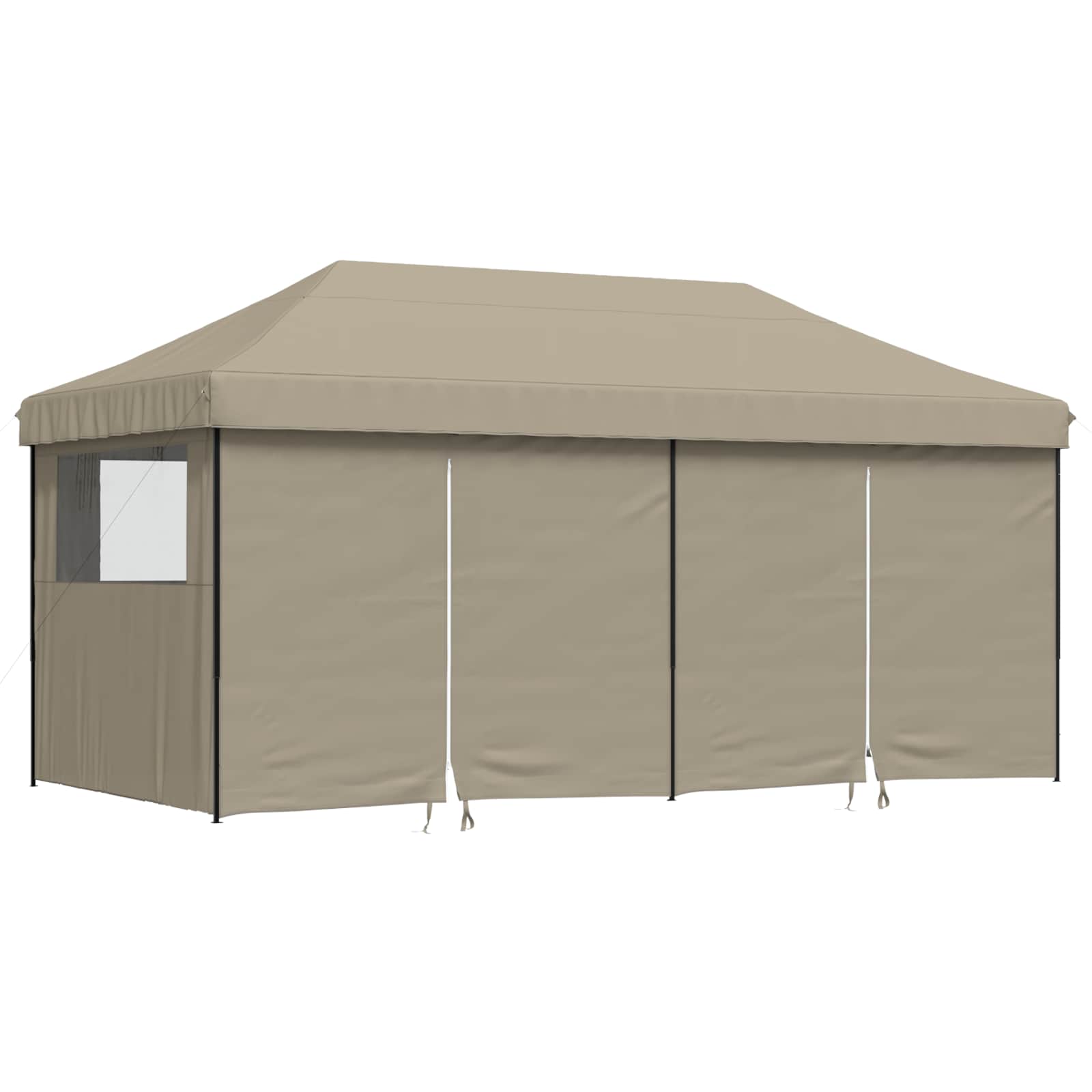Partytent Taupe 292 x 580 x 315 cm Oxford Stof image 3