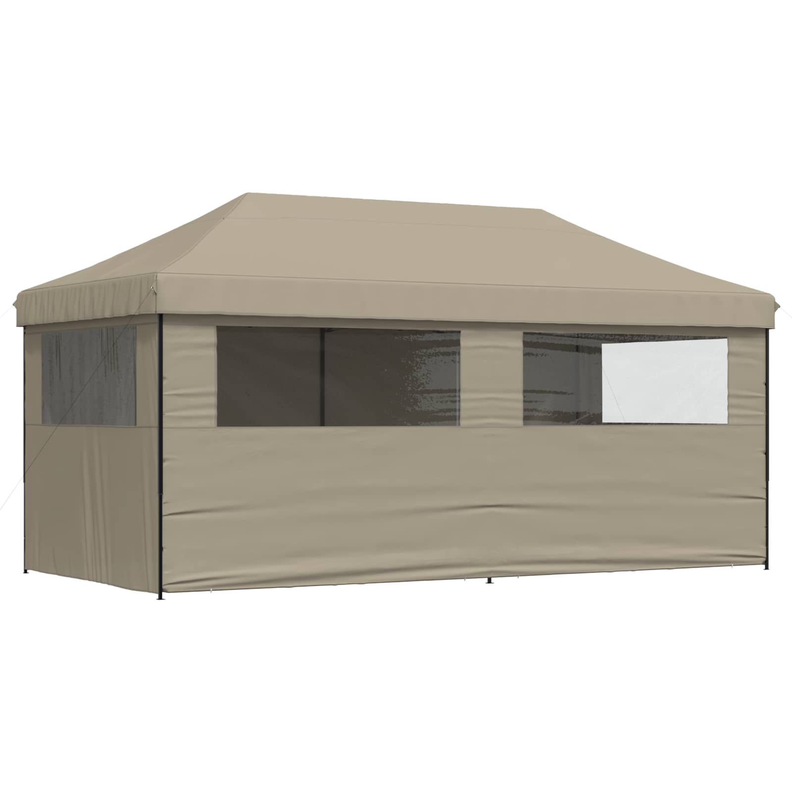 Partytent Taupe 292 x 580 x 315 cm Oxford Stof image 7