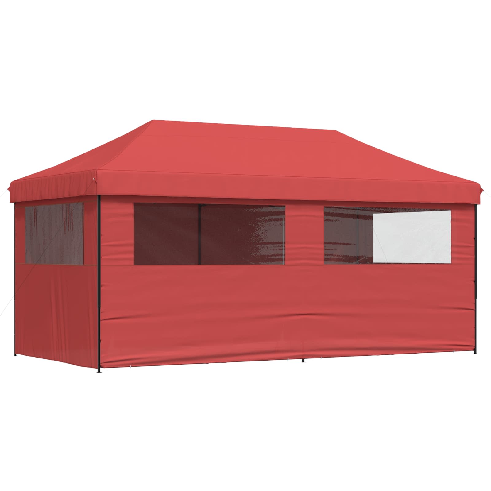 Partytent Bordeauxrood 292 x 580 x 315 cm Oxford Stof image 7