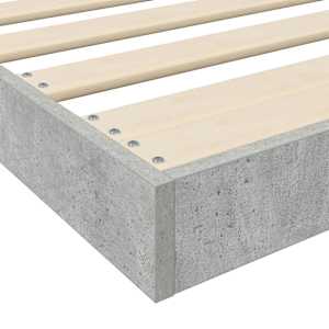 Rám postele Betonově šedá 75 x 190 cm kompozitní dřevo - obrázek 9