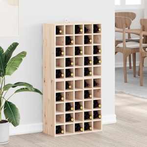 Stojan na víno 2 pcs Přírodní 56 x 25 x 56 cm - obrázek 1