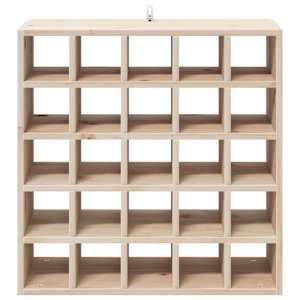 Stojan na víno 2 pcs Přírodní 56 x 25 x 56 cm - obrázek 6