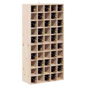 Stojan na víno 2 pcs Přírodní 56 x 25 x 56 cm - obrázek 3