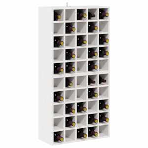 Stojan na víno 2 pcs Bílá 56 x 25 x 56 cm Masivní borové dřevo - obrázek 3