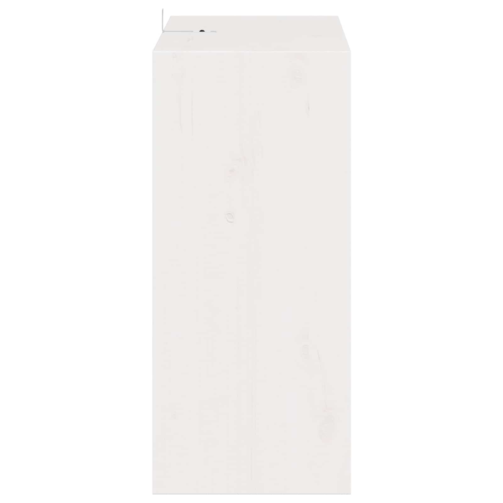 Viinipukki 2 pcs Valkoinen 56 x 25 x 56 cm Massiivinen mänty - Image 7