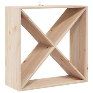 Stojan na víno 2 pcs Přírodní 62 x 25 x 62 cm - obrázek 5