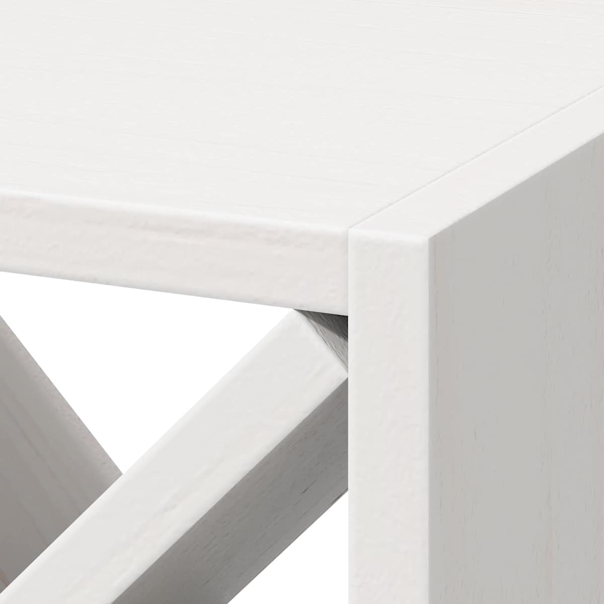 Vinfad 62 x 25 x 62 cm Massiv fyrretræ - Billede 9