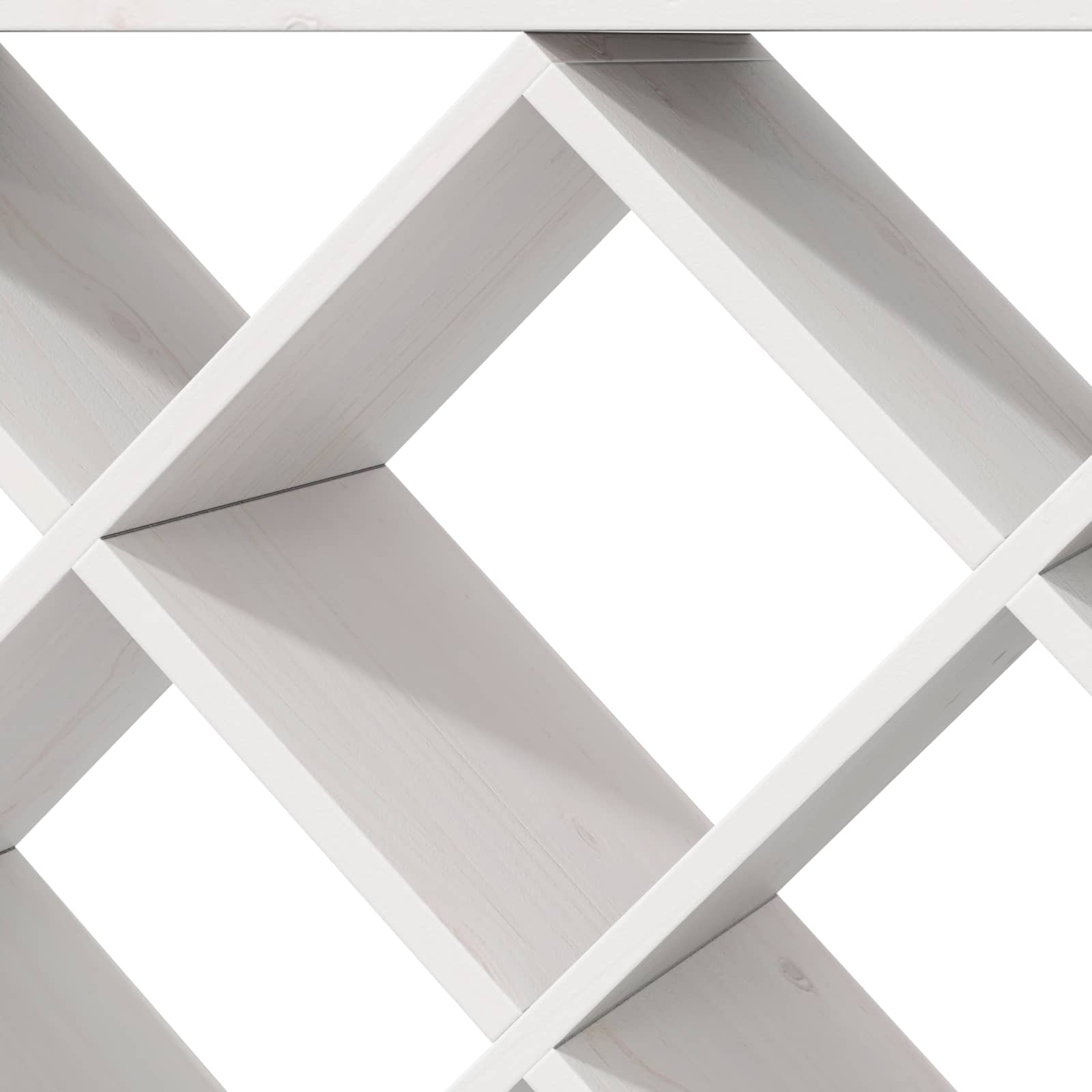 Viinipukki 2 pcs Valkoinen 62 x 25 x 62 cm Massiivinen mänty - Image 8