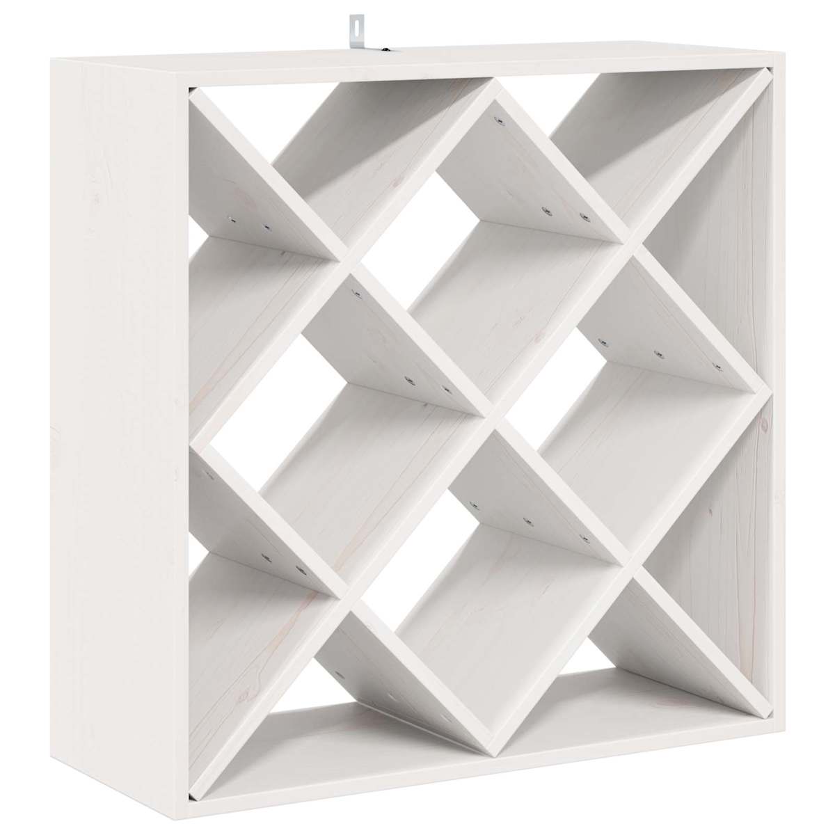 Vinfad 62 x 25 x 62 cm Massiv fyrretræ - Billede 5