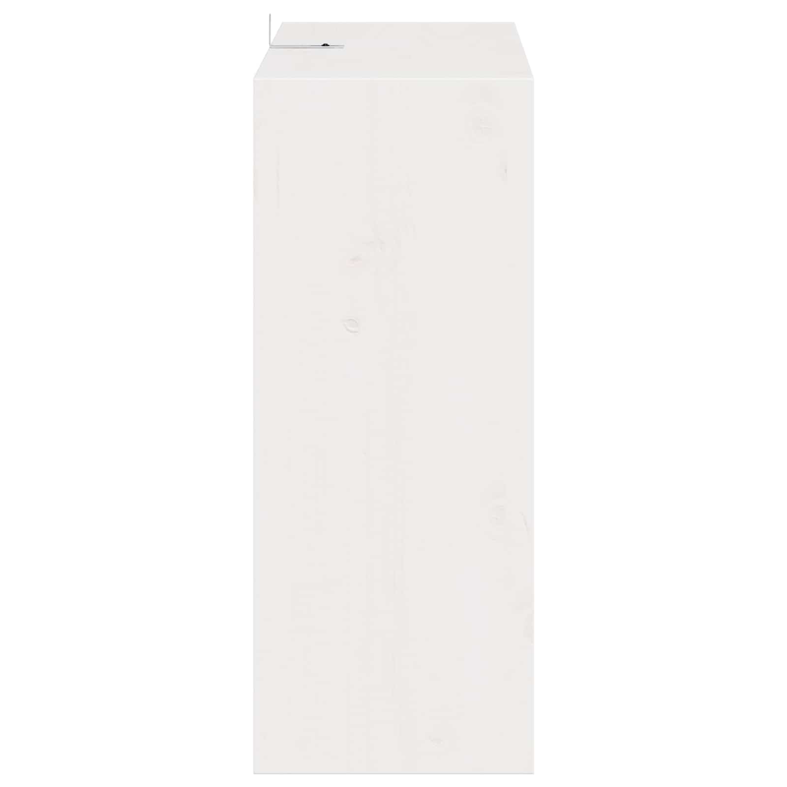 Viinipukki 2 pcs Valkoinen 62 x 25 x 62 cm Massiivinen mänty - Image 7