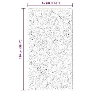 Kusové koberce Obdélníkový HUARTE Hnědá 150 x 80 cm Polyester - obrázek 10