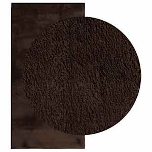 Kusové koberce Obdélníkový HUARTE Hnědá 150 x 80 cm Polyester - obrázek 3