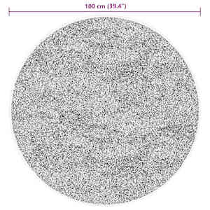 Kusové koberce Kulatý HUARTE Hnědá Ø 100 CM Polyester - obrázek 10
