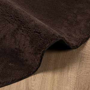 Kusové koberce Kulatý HUARTE Hnědá Ø 200 CM Polyester - obrázek 6