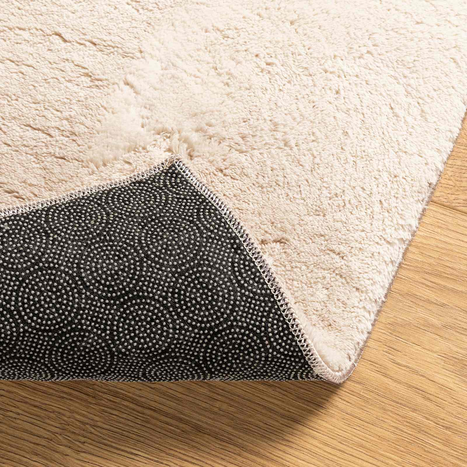 Vloerkleden Rechthoekig HUARTE Beige 1000 x 80 cm Polyester image 4