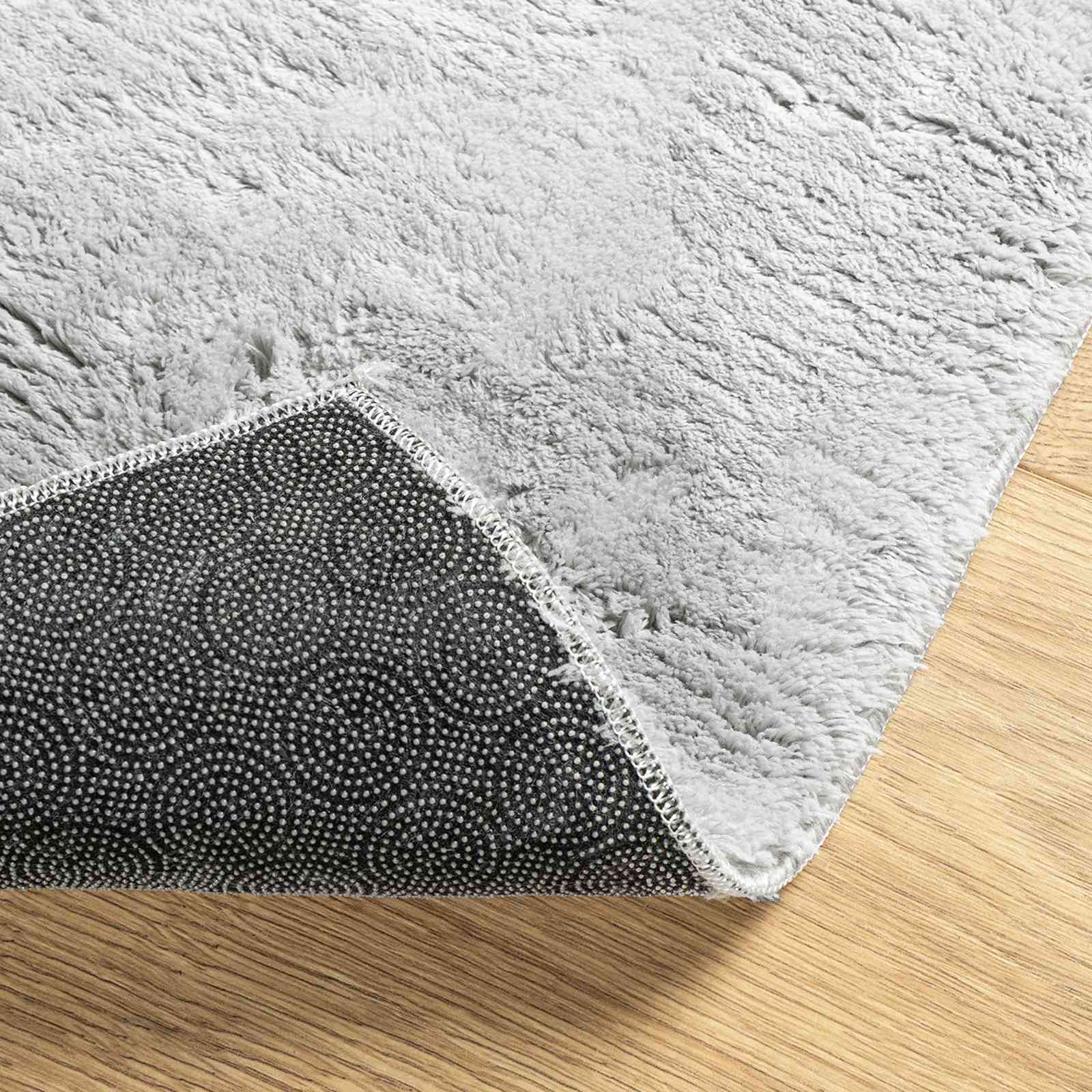 Vloerkleden Rechthoekig HUARTE Grijs 300 x 80 cm Polyester image 4