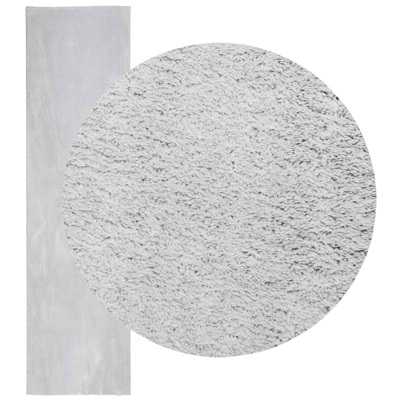 Vloerkleden Rechthoekig HUARTE Grijs 500 x 80 cm Polyester image 3