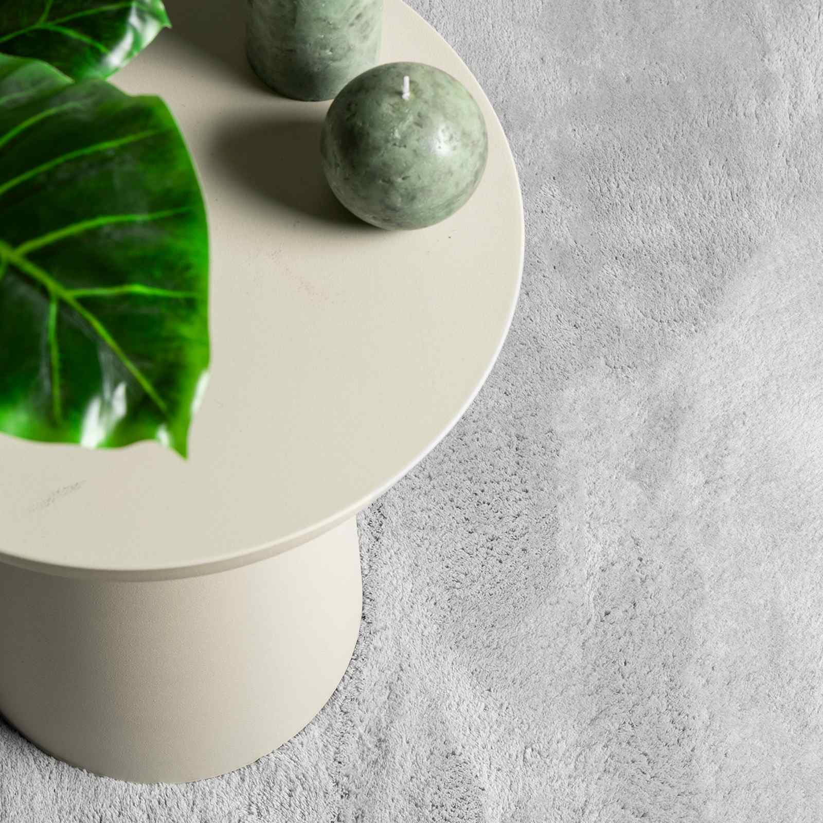 Vloerkleden Rechthoekig HUARTE Grijs 1000 x 80 cm Polyester image 8