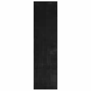 vidaXL Keskmine vaip pehme ja pestav HUARTE Must 300 x 80 cm Pol&uuml;ester