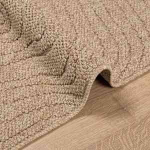 Kusové koberce Moiré AGIRA Přírodní 170 x 120 cm Polyester - obrázek 6