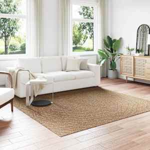 Preproge za površine Moiré AGIRA Naravna 240 x 240 cm Poliester