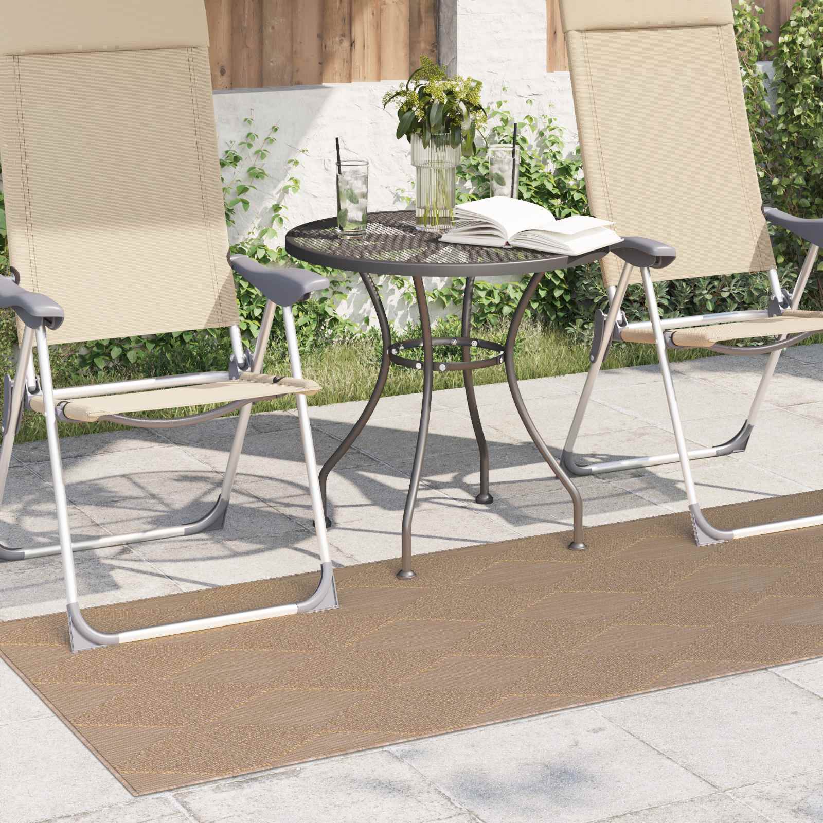 Preproge za površine HUARTE Naravna 150 x 80 cm Poliester - slika 3