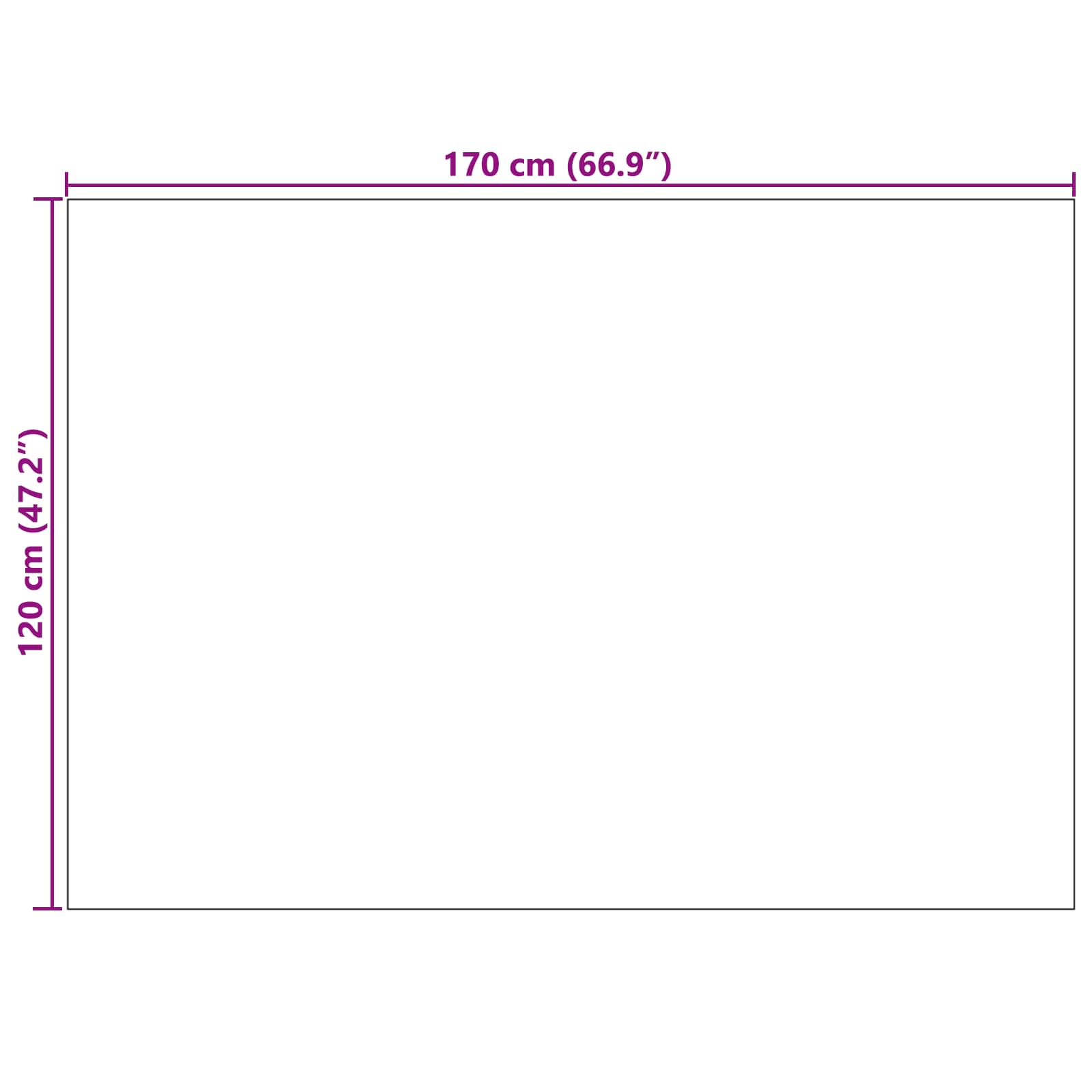 Preproge za površine HUARTE Naravna 170 x 120 cm Poliester - slika 8