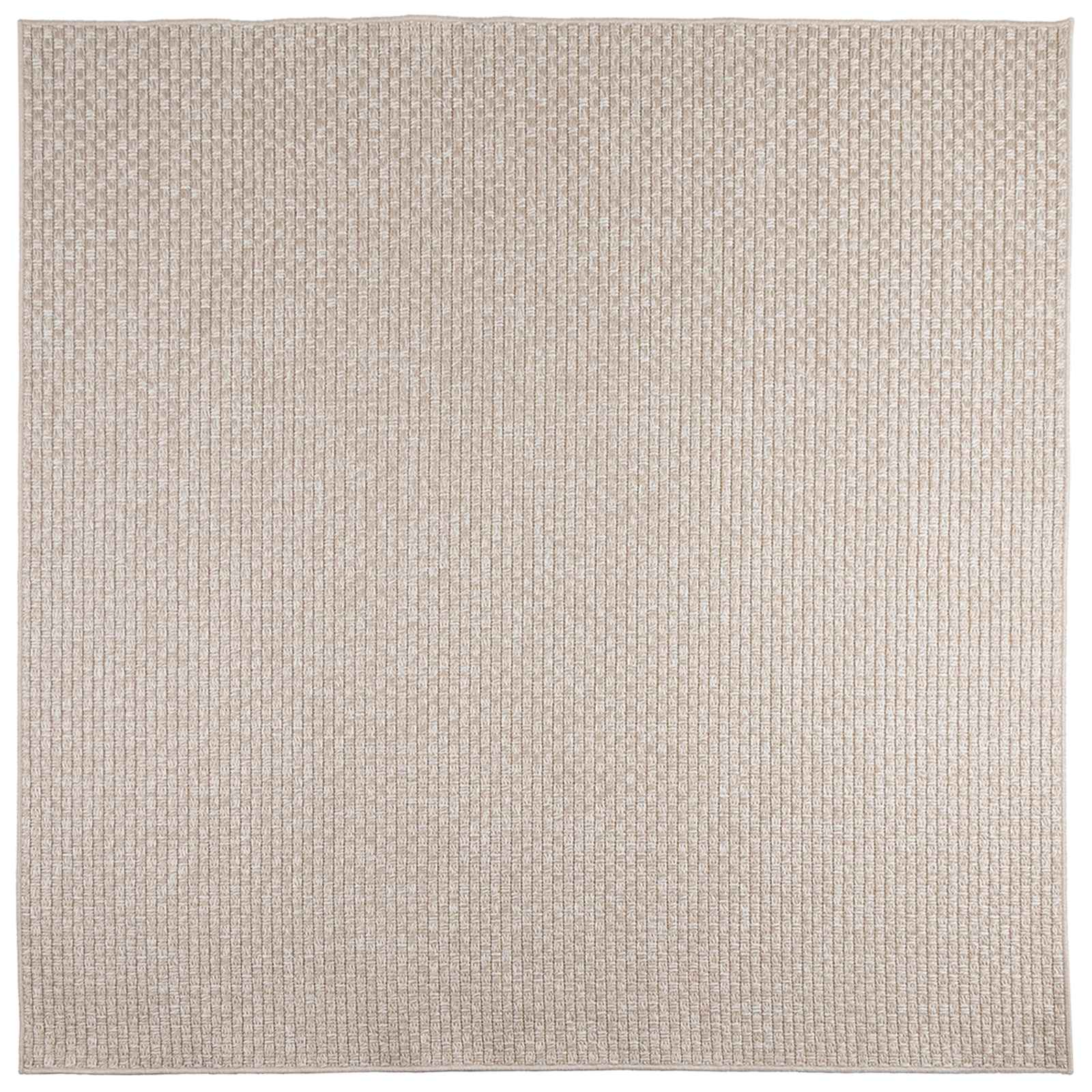 Thumbnail - vidaXL Bereichsteppiche Quadratisch HUARTE Creme 200 x 200 cm