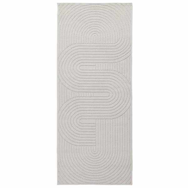 vidaXL Siseruumide ja v&auml;litingimuste vaip PALMERAS cream 150 x 80 cm