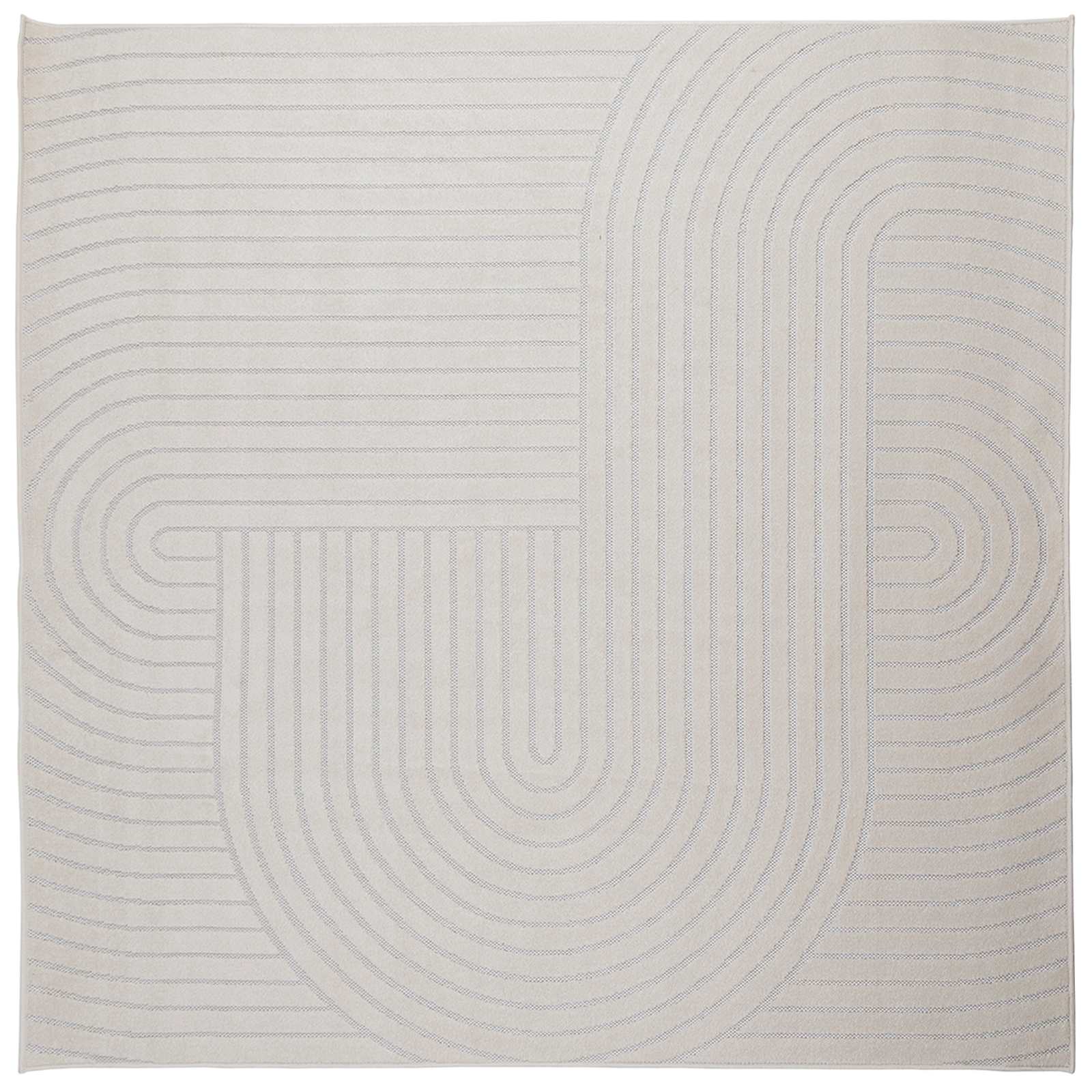 Teritorijas paklāji Kvadrātveida Krēmkrāsa 240 x 240 cm