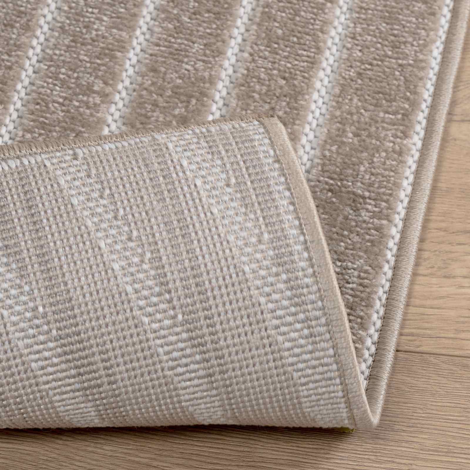 Vloerkleden Rechthoekig HUARTE Beige 200 x 140 cm Polyester image 4