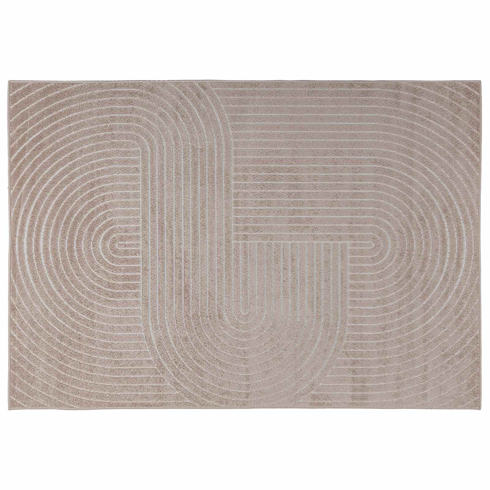 Thumbnail - vidaXL Bereichsteppiche PALMERAS Beige 200 x 140 cm Polyester