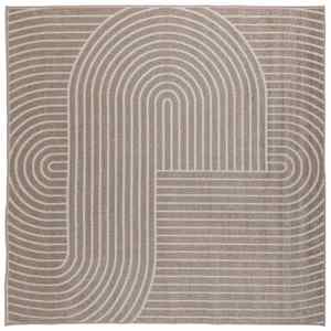 Kusové koberce Čtvercový PALMERAS Béžová 240 x 240 cm Polyester - obrázek 2