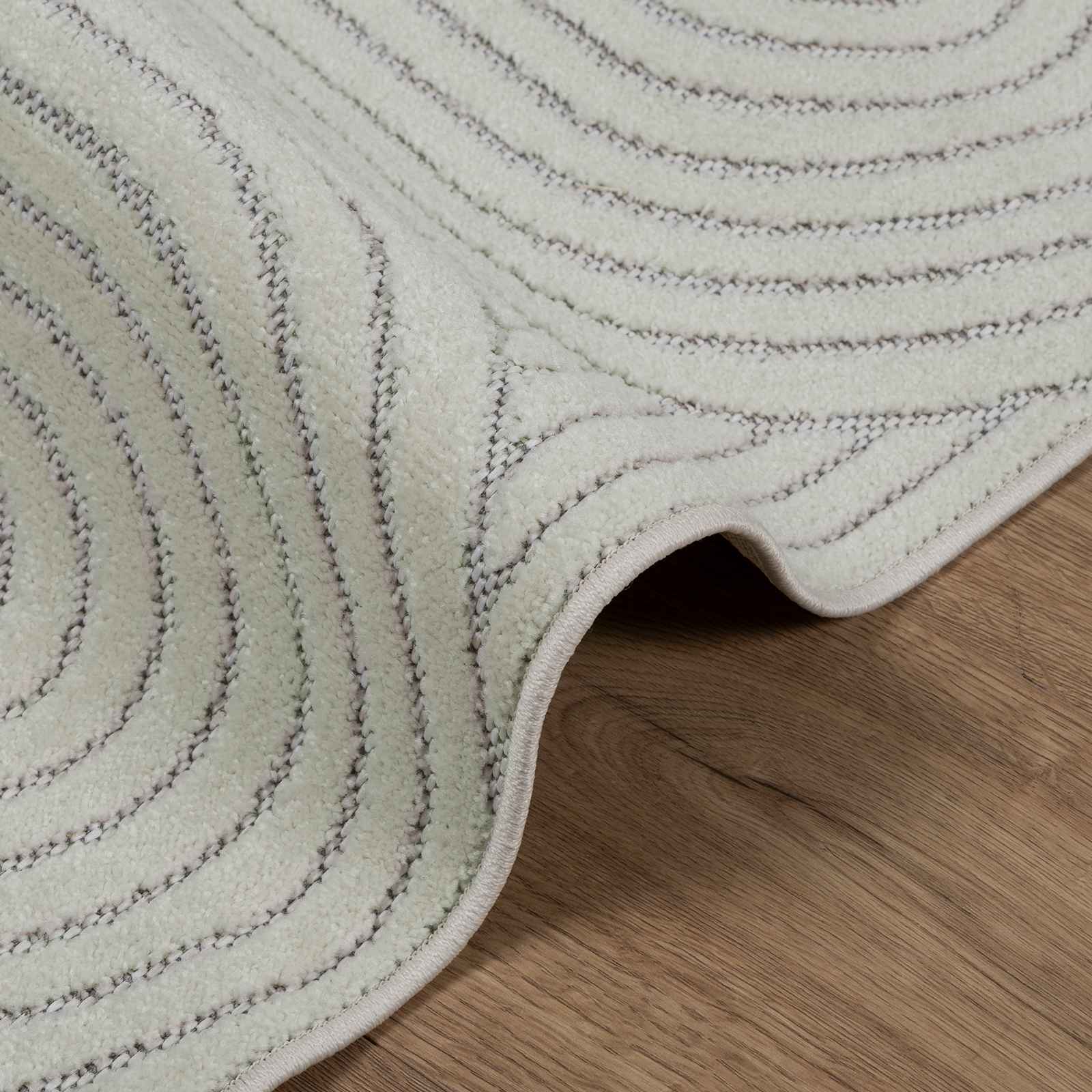 Vloerkleden Rechthoekig HUARTE Groen 200 x 80 cm Polyester image 6