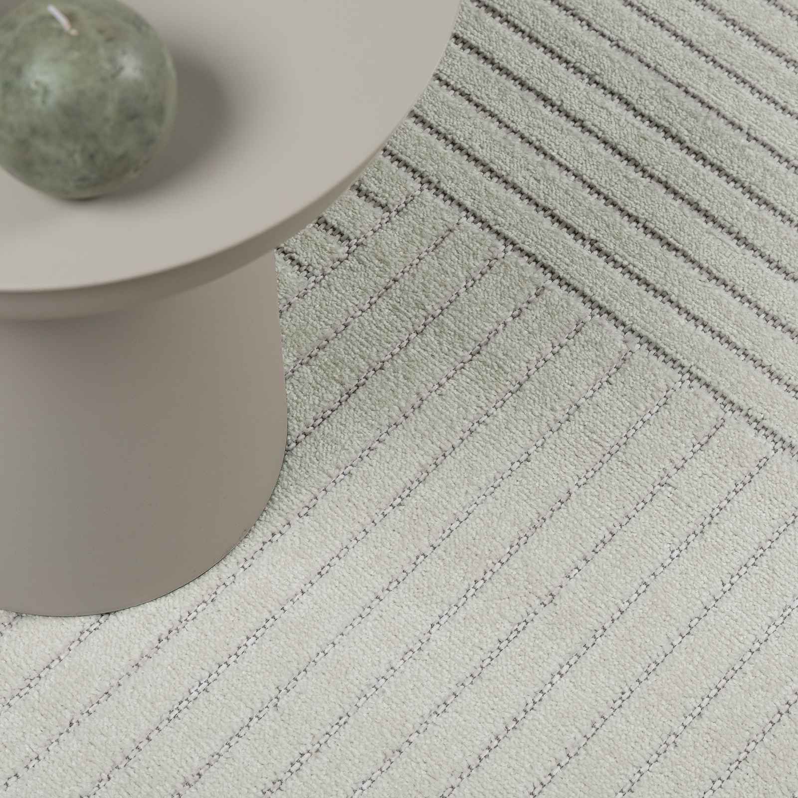 Килими за помещение Кръгла HUARTE Зелен Ø 200 СМ Полиестер - Image 5