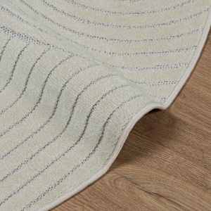 Kusové koberce Kulatý PALMERAS Zelená Ø 200 CM Polyester - obrázek 6
