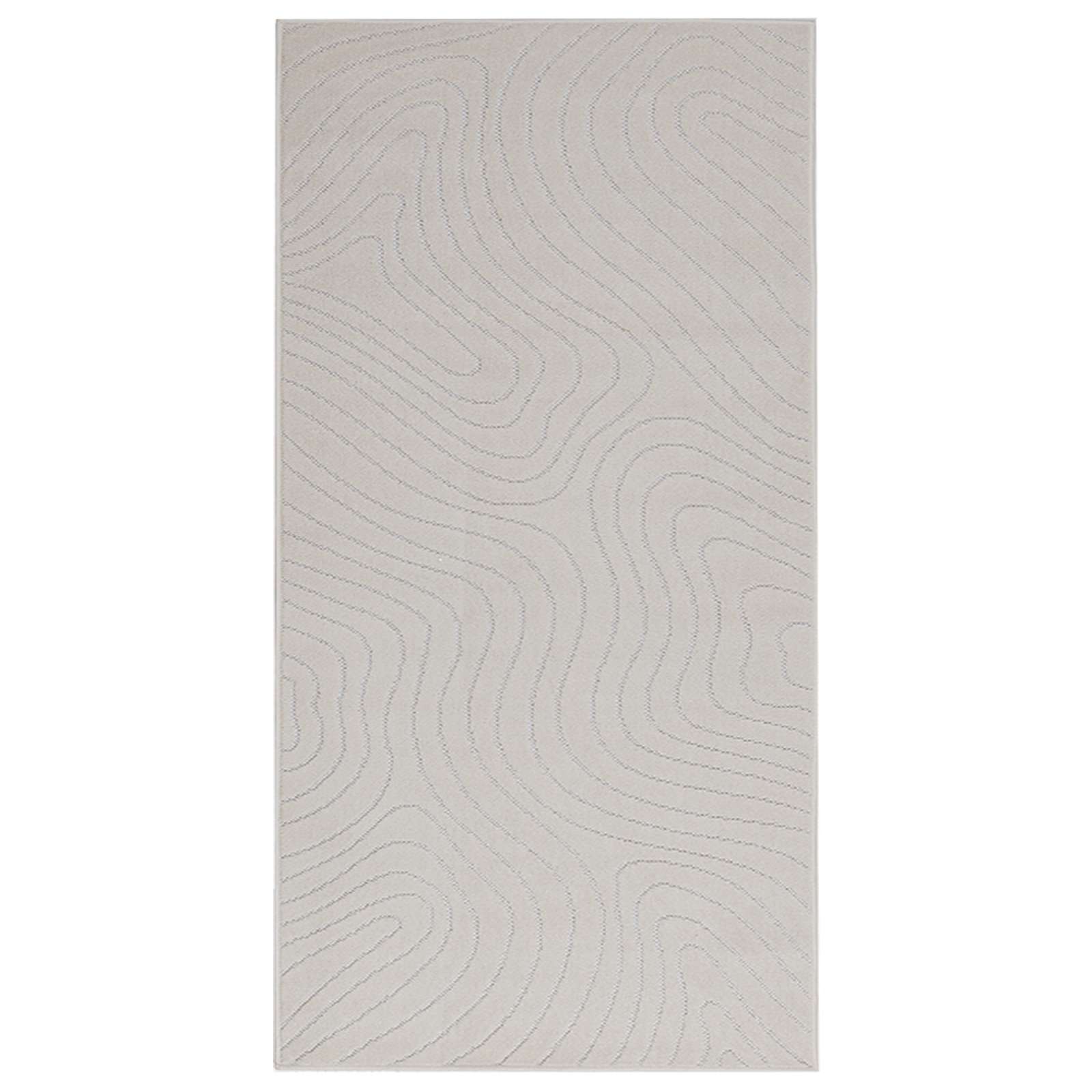 Teritorijas paklāji Taisnstūra Krēmkrāsa 200 x 80 cm