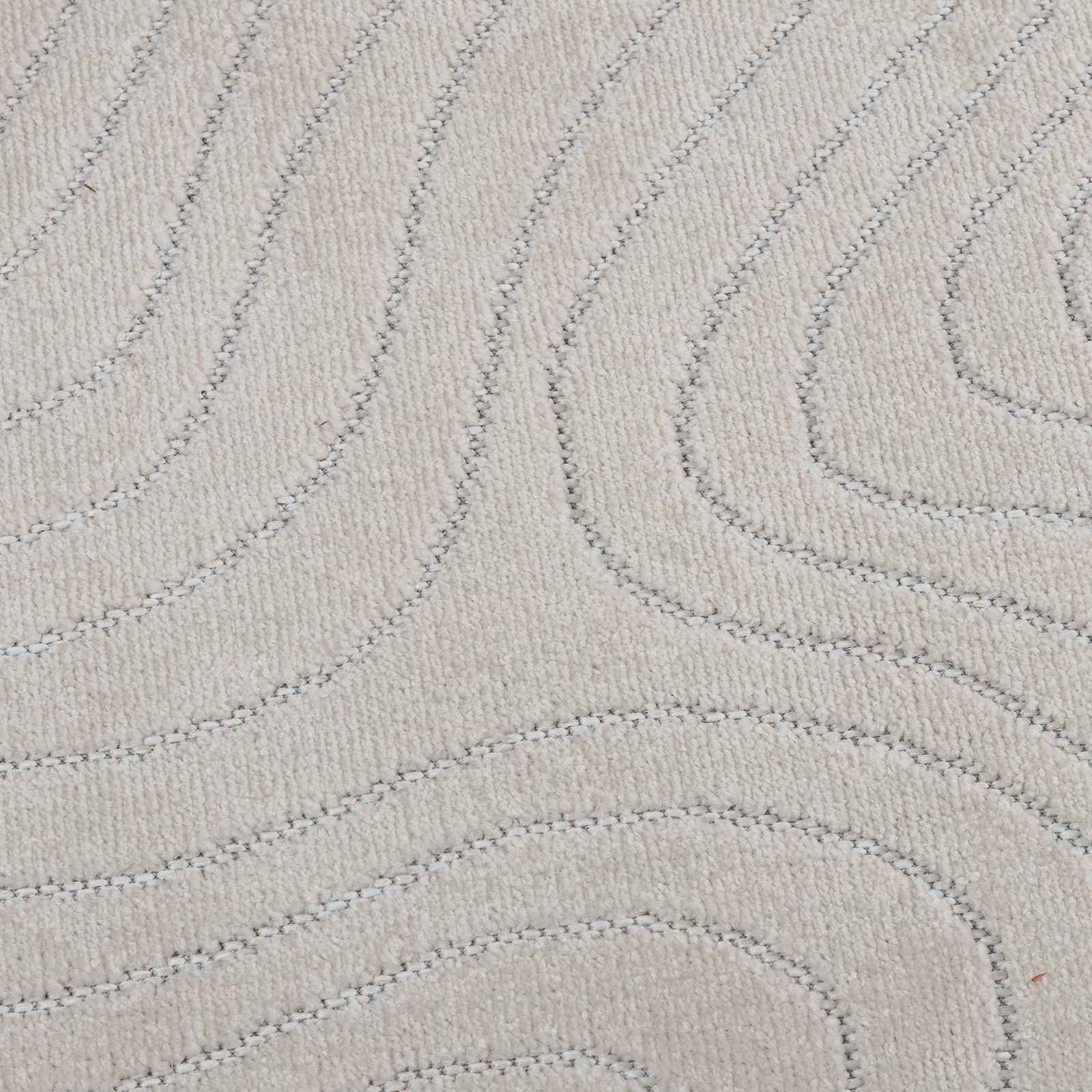 Teritorijas paklāji Apaļš Krēmkrāsa Ø 200 CM