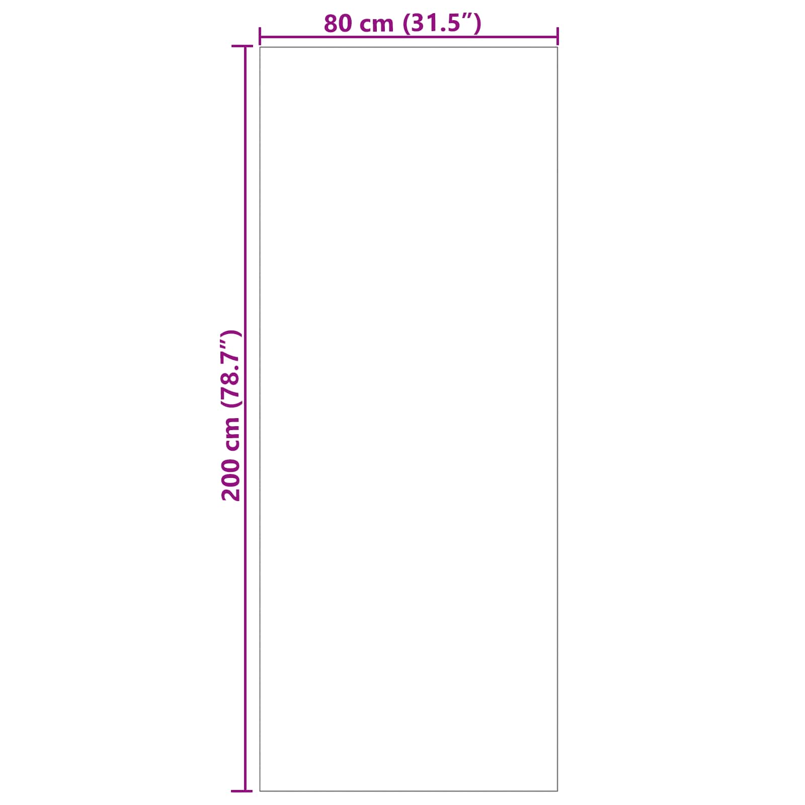 Vloerkleden Rechthoekig HUARTE Beige 200 x 80 cm Polyester image 8