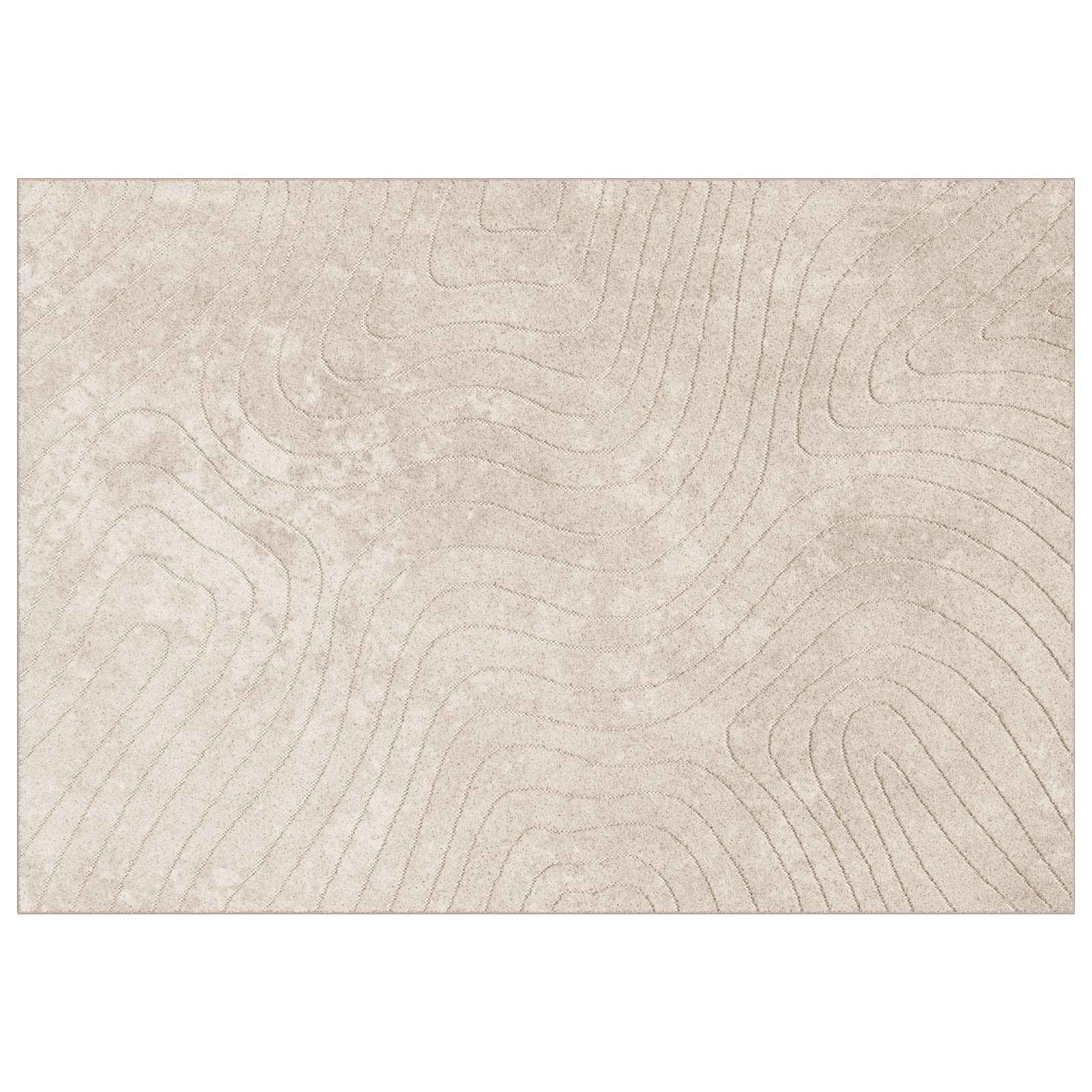 Thumbnail - vidaXL Bereichsteppiche PALMERAS Beige 230 x 160 cm Polyester