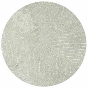 Kusové koberce Kulatý PALMERAS Zelená Ø 120 CM Polyester - obrázek 2