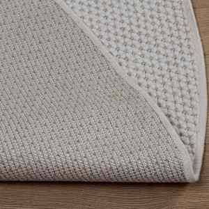 Kusové koberce Kulatý LUGO Krémová Ø 120 CM Polyester - obrázek 5