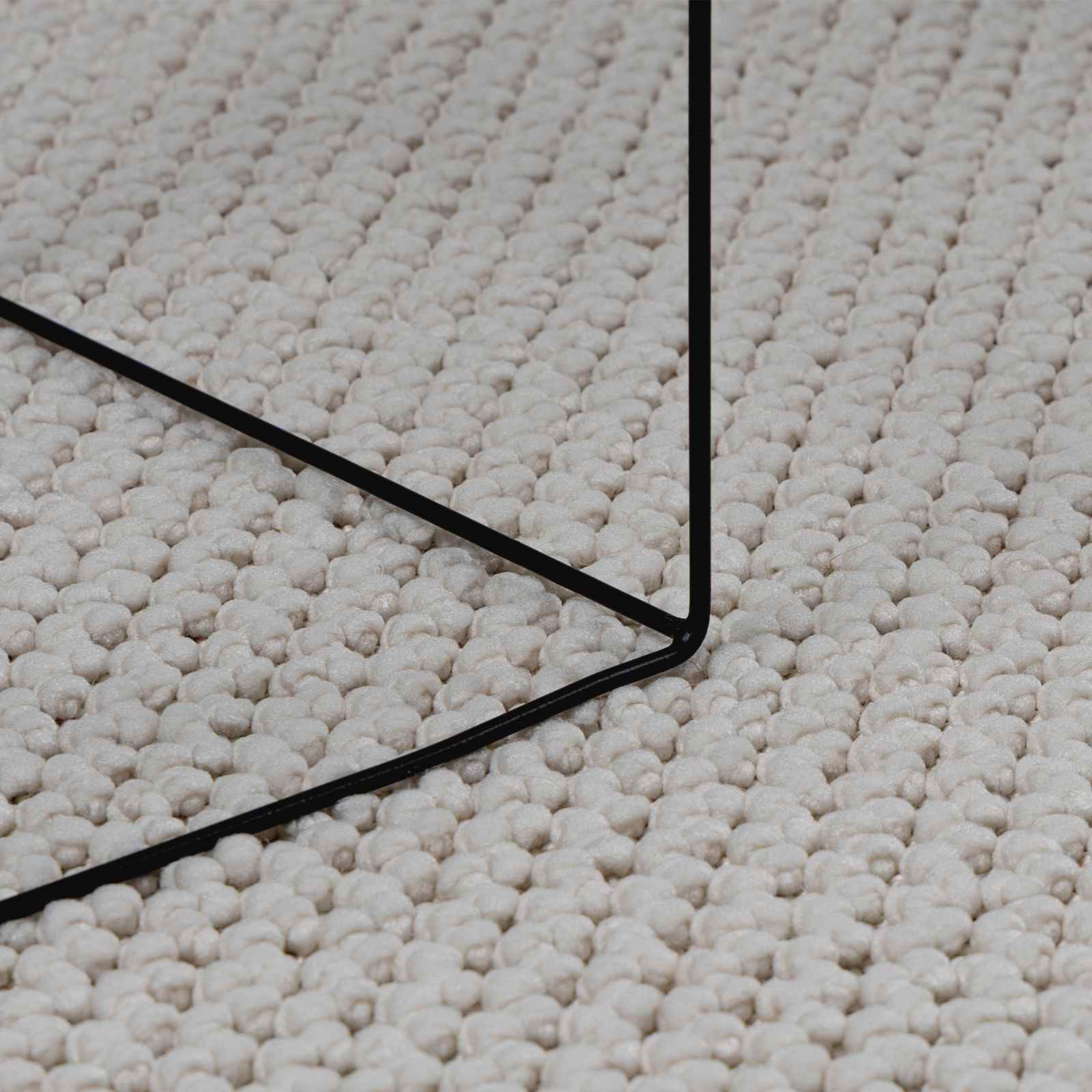 Teritorijas paklāji Apaļš Krēmkrāsa Ø 200 CM