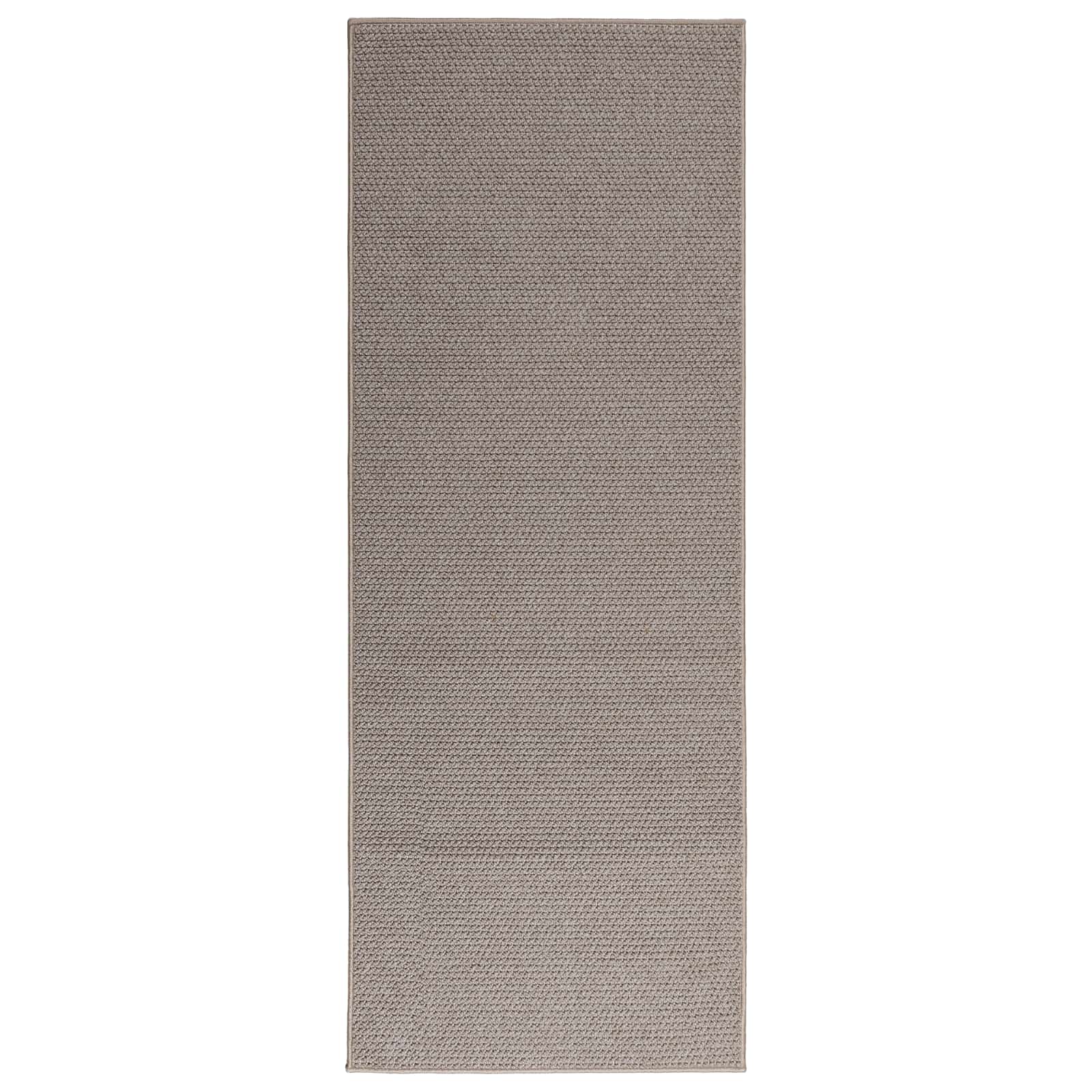 Vloerkleden Rechthoekig HUARTE Taupe 200 x 80 cm Polyester image 2