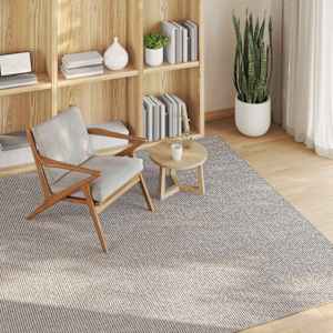 Kusové koberce Čtvercový LUGO Taupe 200 x 200 cm Polyester - obrázek 3