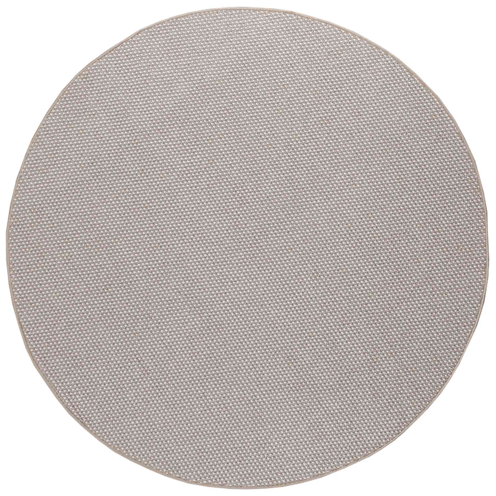 vidaXL Koberec do interiéru LUGO Krémová a taupe Ø 160 cm Polyester