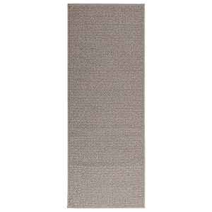 vidaXL Siseruumide vaip LUGO Kreem ja Taupe 80 x 150 cm Pol&uuml;ester